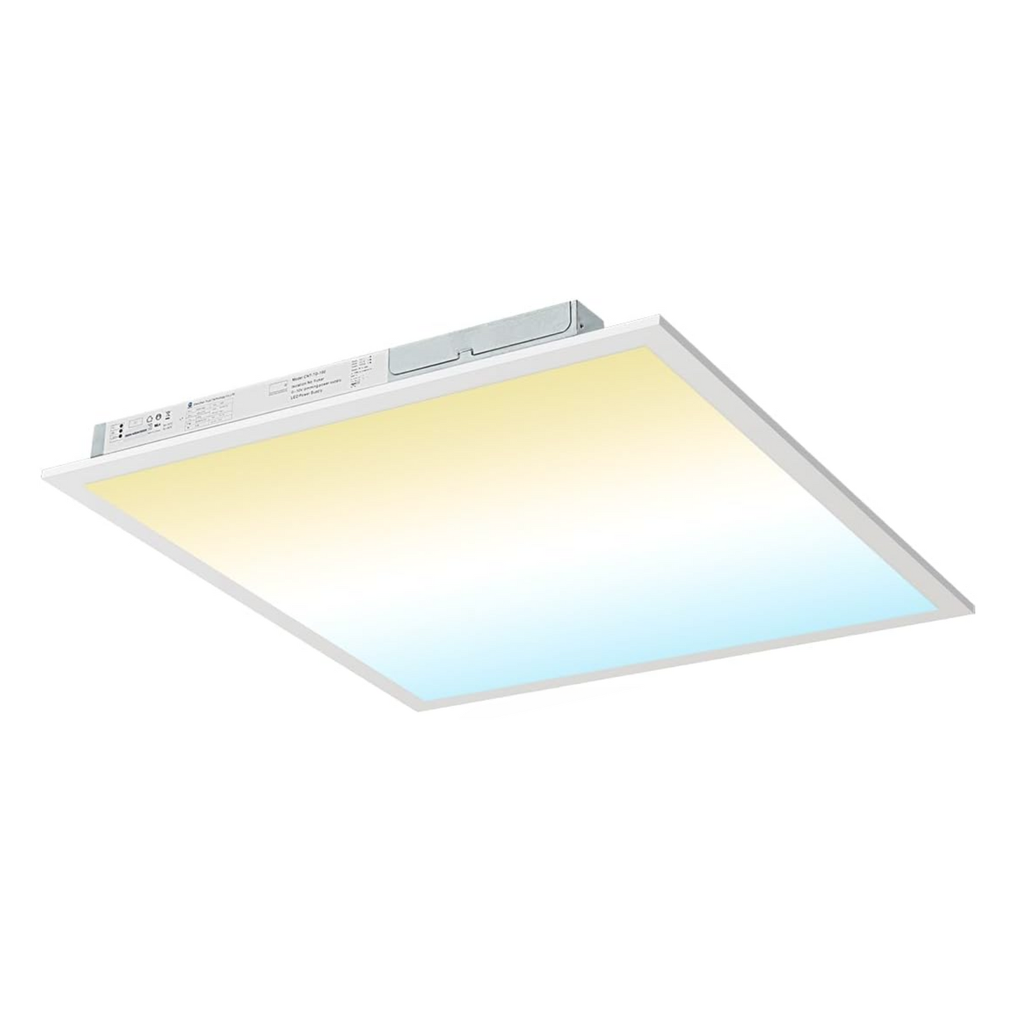 2x2 FT LED Flat Panel – 15-40W, 5CCT, Dimmable, 5000 Lm, UL/DLC