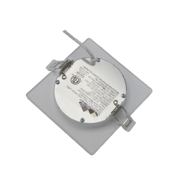 6" Recessed Square LED Lighting, Downlight, 15 Watt 5CCT, 1100 Lumens