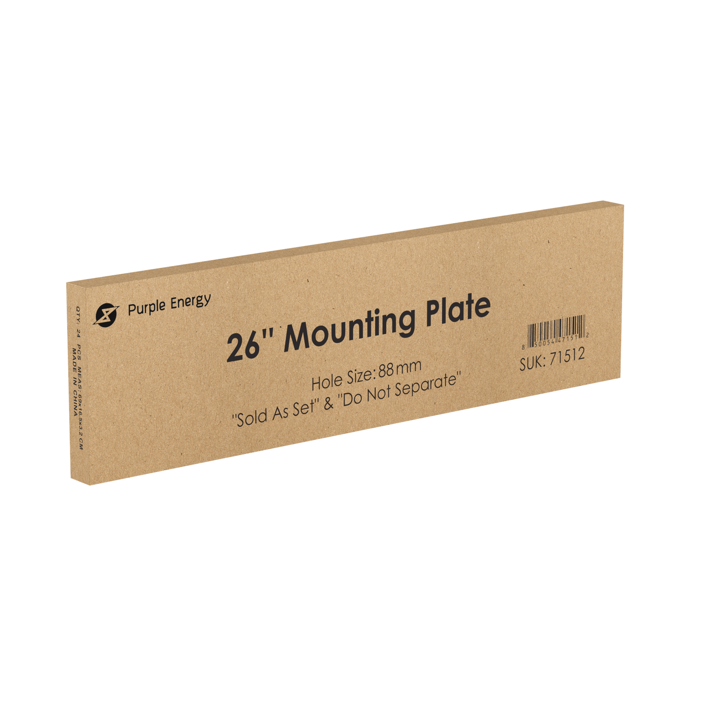 4-inch lighting mounting plate suitable for new construction projects