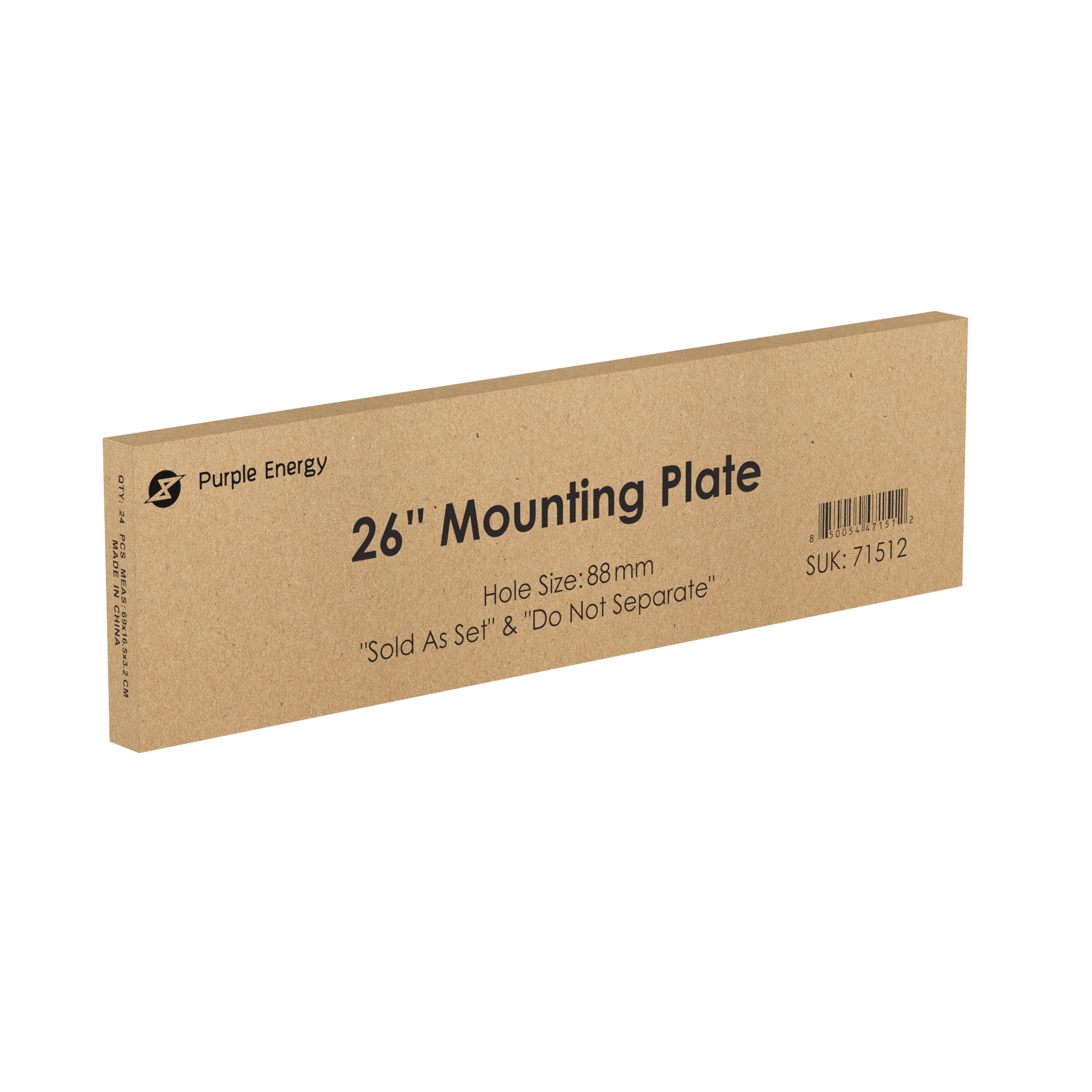 4-inch lighting mounting plate suitable for new construction projects