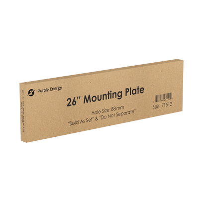 4-inch lighting mounting plate suitable for new construction projects