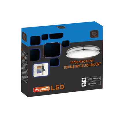 14-inch LED Flush Mount Ceiling Light Fixture