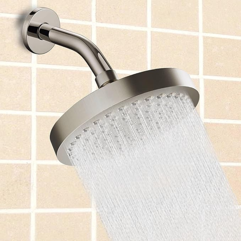 6-Inch High Pressure Shower Head - Brushed Nickel