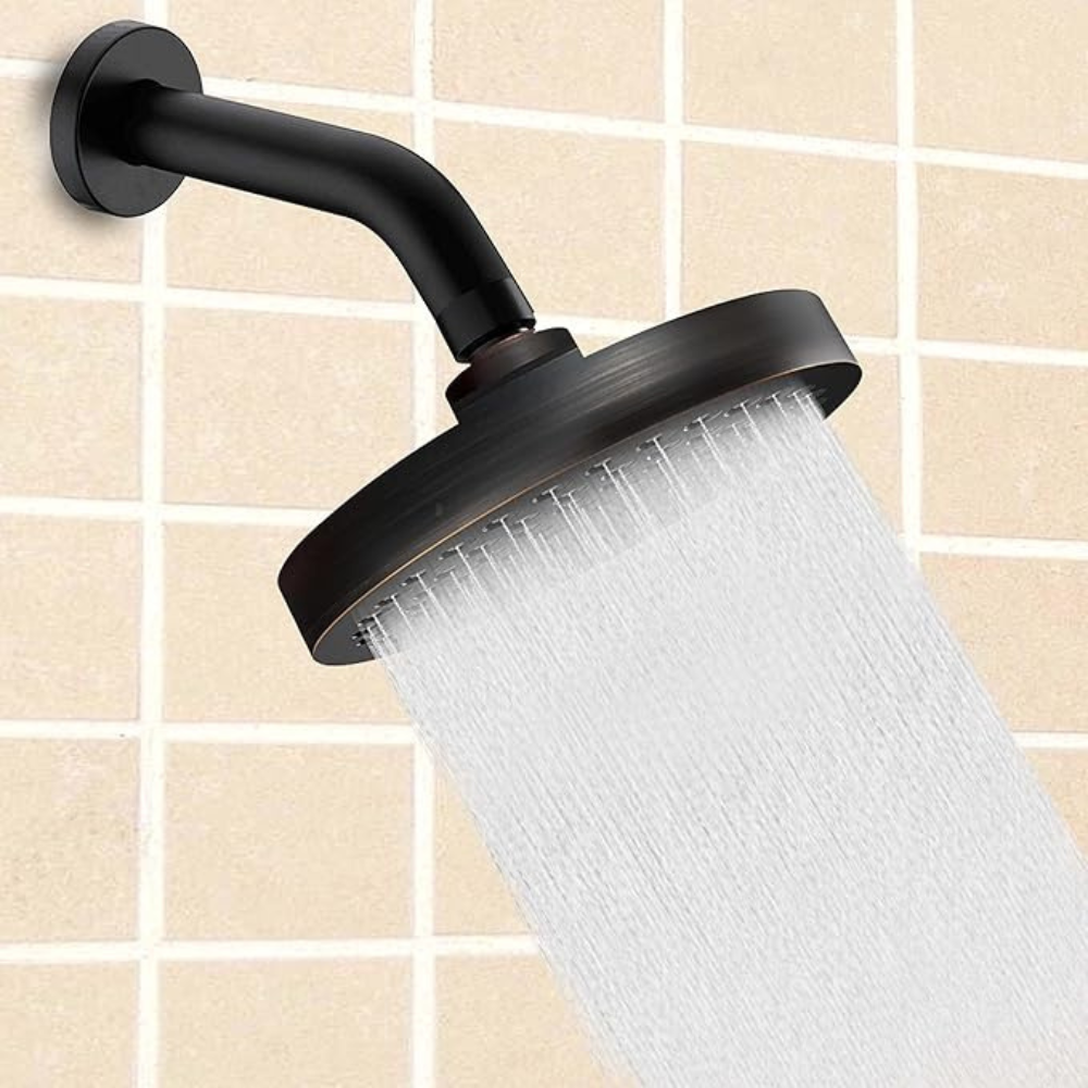6-Inch High Pressure Shower Head - Oil-Rubbed Bronze