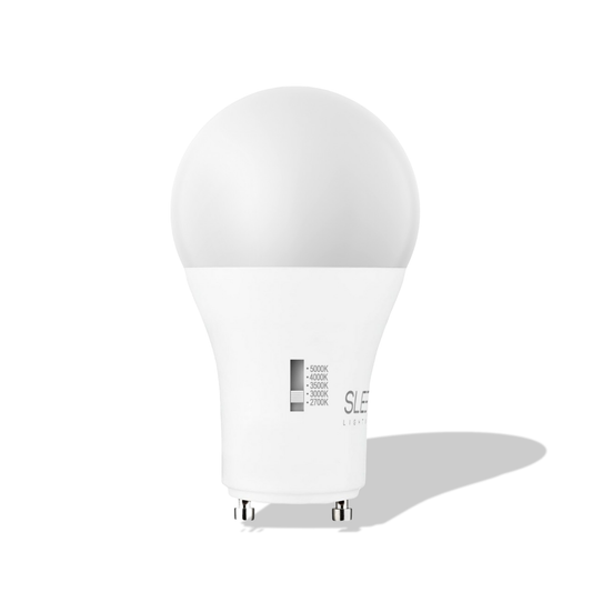 9 Watt, 60W Equivalent, GU24 Light Bulb, 5 CCT / 4 Pack