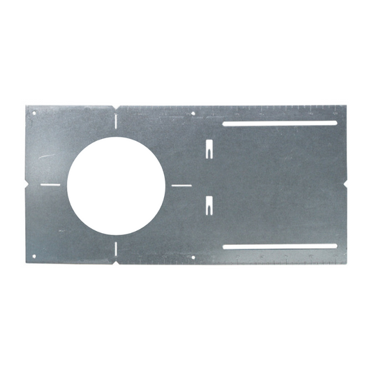 13" Mounting Plate with Round 6" (159mm) Hole - 24 Pack